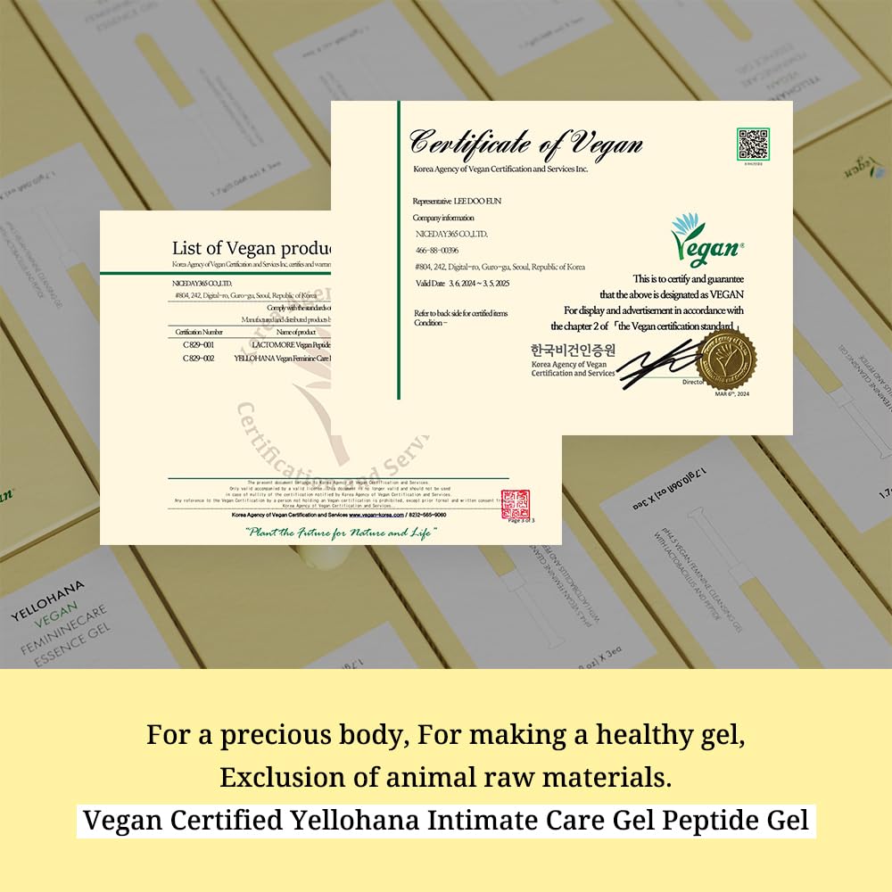 Vegan Feminine Care Essence Gel | 10 Days Care | Intimate Odor Remover | Probiotics Gel | pH Balanced