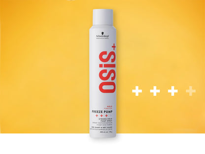 OSiS+ Freeze Hairspray - Medium Hold with Heat & Humidity Protection