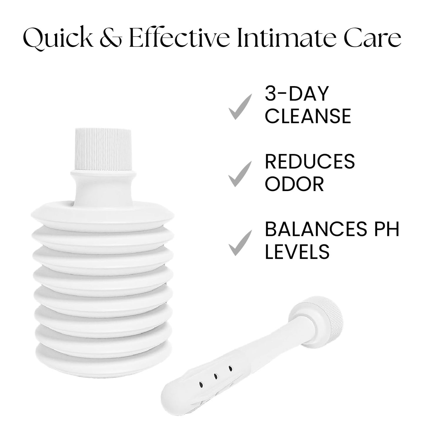 Silver Bullet Elite Vaginal Douche with Colloidal Silver & Tea Tree Oil - 3 Day Cleanse, Gentle & Effective Hygiene Solution
