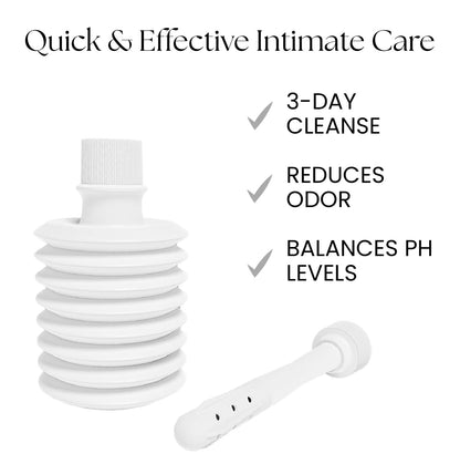 Silver Bullet Elite Vaginal Douche with Colloidal Silver & Tea Tree Oil - 3 Day Cleanse, Gentle & Effective Hygiene Solution