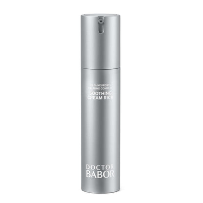 BABOR Doctor Soothing Cream Rich | Rich Face Cream for Sensitive Skin | Relieves Irritation from Itching and Redness | With Neuroxyl & Panthenol | Vegan | 50 ml