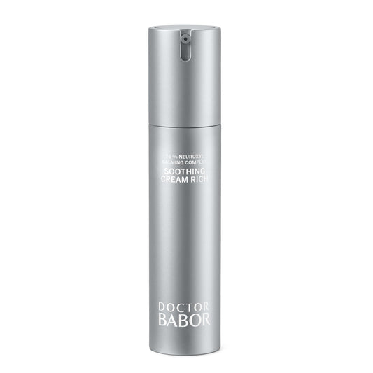 BABOR Doctor Soothing Cream Rich | Rich Face Cream for Sensitive Skin | Relieves Irritation from Itching and Redness | With Neuroxyl & Panthenol | Vegan | 50 ml