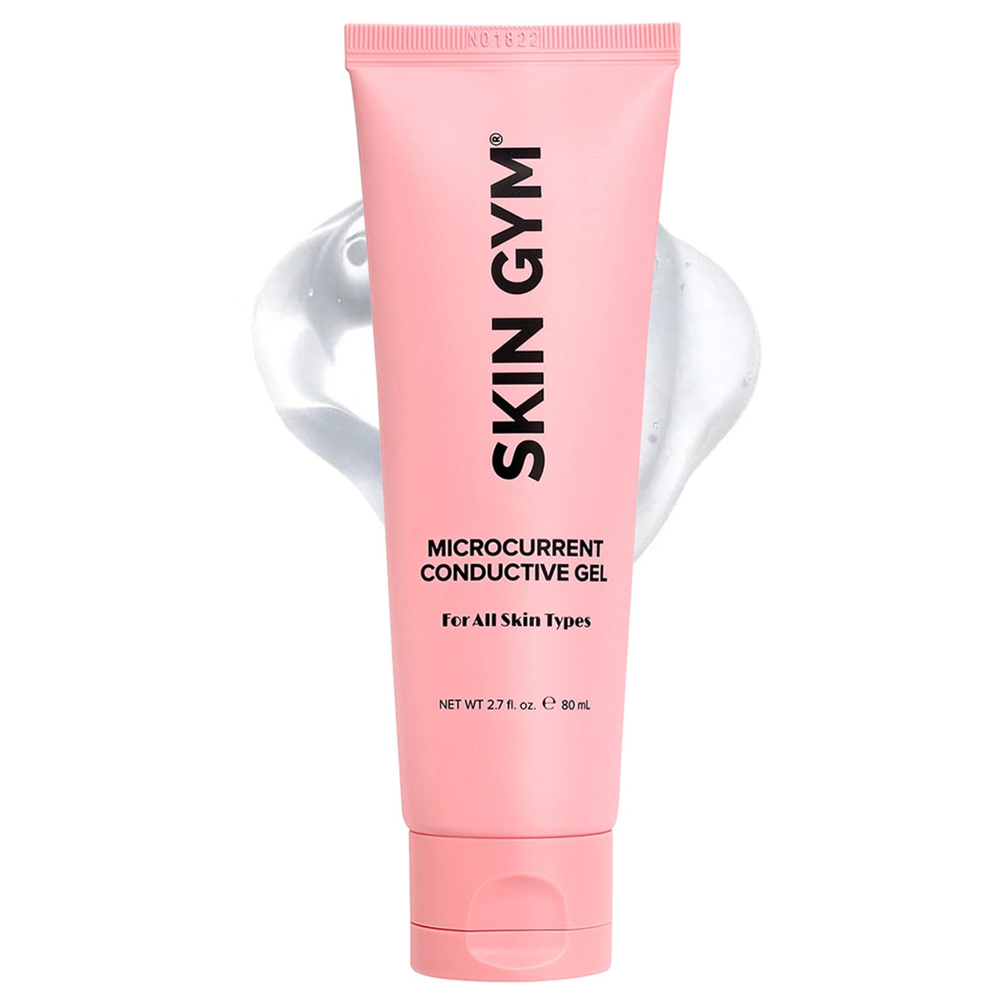 Skin Gym Microcurrent Conductive Gel for Face & Body, Hydrating Gel for Microcurrent Devices, Enhances Skin Comfort & Skincare Performance, 2.7 oz