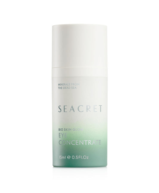 SEACRET Minerals Bio Skin Glow Eye Concentrate, Deeply Hydrating Eye Cream, Reduces the Appearance of Wrinkles and Dark Circles, 0.5 Fl Oz / 15 ml