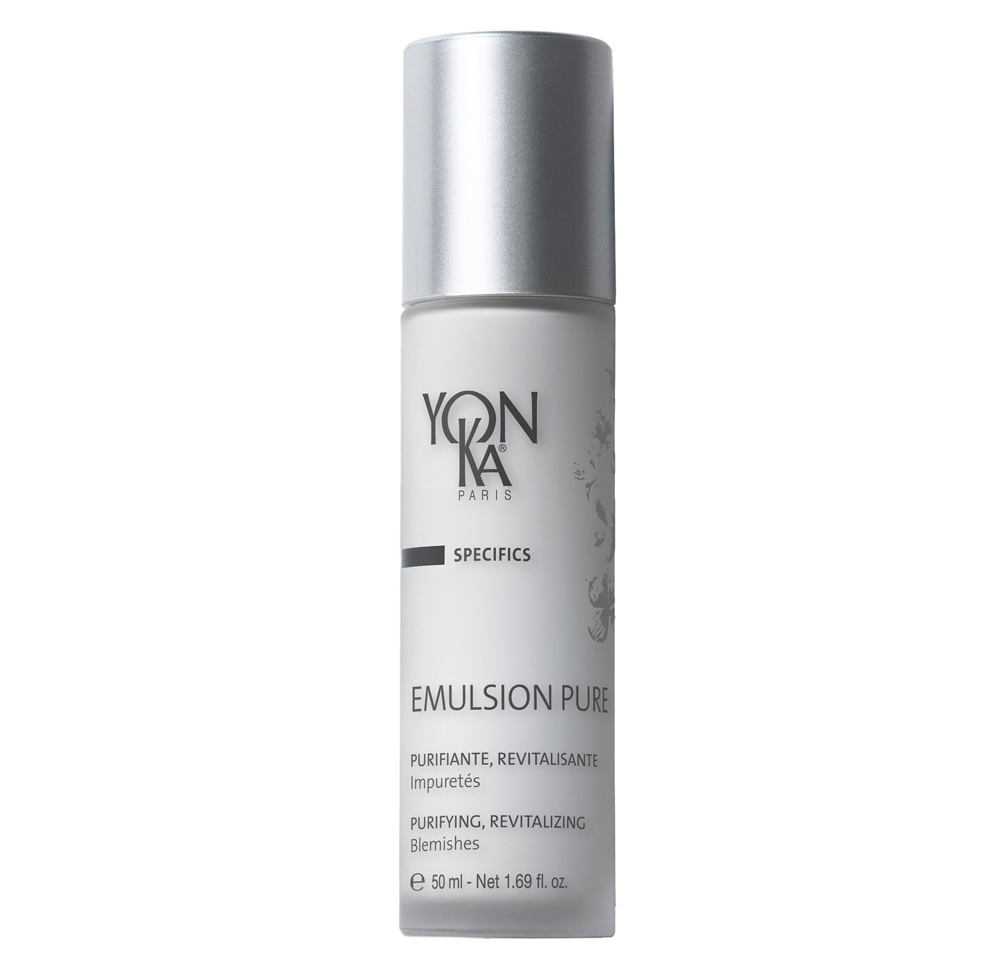 Yonka Specifics Emulsion Pure Purifiante & Regenerante, Purifying and Regenerating Emulsion (1.7 Ounce / 50 Milliliter) - Face Treatment for Acne-Prone Skin Types
