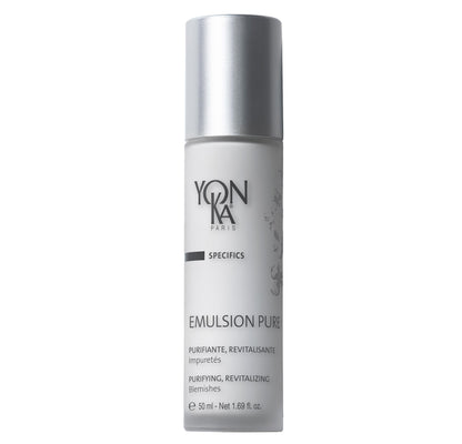 Yonka Specifics Emulsion Pure Purifiante & Regenerante, Purifying and Regenerating Emulsion (1.7 Ounce / 50 Milliliter) - Face Treatment for Acne-Prone Skin Types