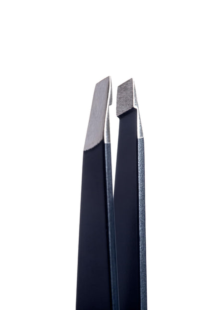 Lune+Aster Slant Tweezer - Stainless steel slant tweezer for at-home brow touch ups and other grooming needs.