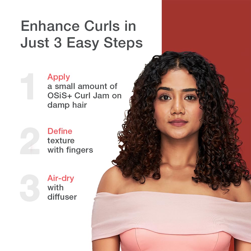 OSiS+ Bounty Balm - Rich Curl Cream for Frizz Control & Natural Texture