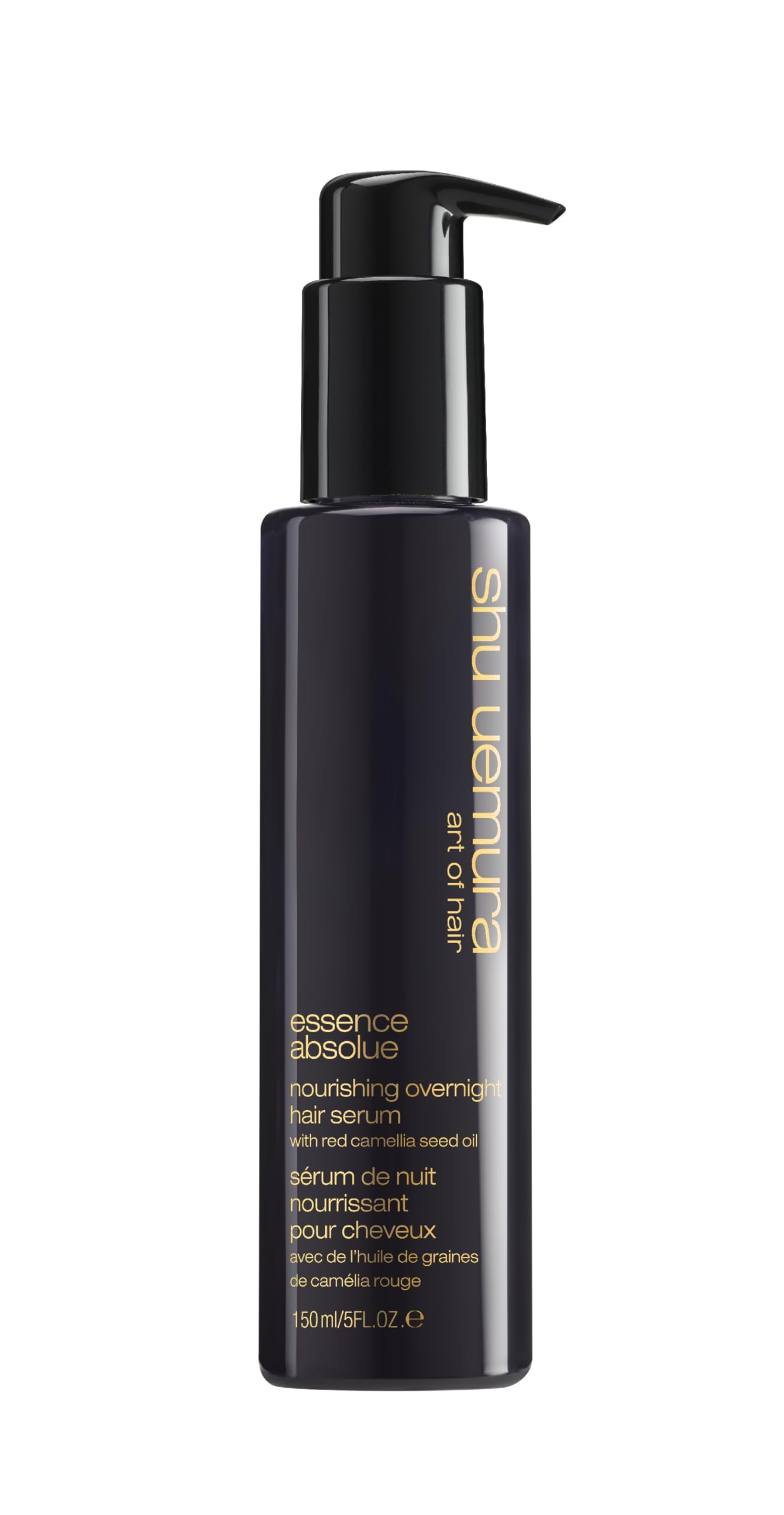 shu uemura art of hair Essence Absolue Nourishing Overnight Hair Serum - Hydrates and Detangles, Reduces Frizz and Enhances Shine, Lightweight Formula