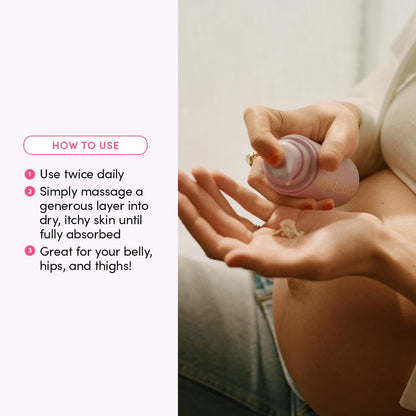 Evereden Nourishing Stretch Mark Cream (4 fl.oz): Clean & Vegan Cream for Pregnancy and Postpartum | Pregnancy Stretch Mark Prevention | Rich in Vitamins & Minerals | Valentine Gifts for Women
