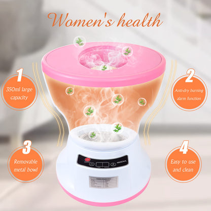Yoni Seat,Yoni Kit, Steam Seat with 20 Bags Yoni Herbs, Upgraded V Steam at Home Kit for Women Health, PH Balance, Postpartum Care, Feminine Odor and Cleansing