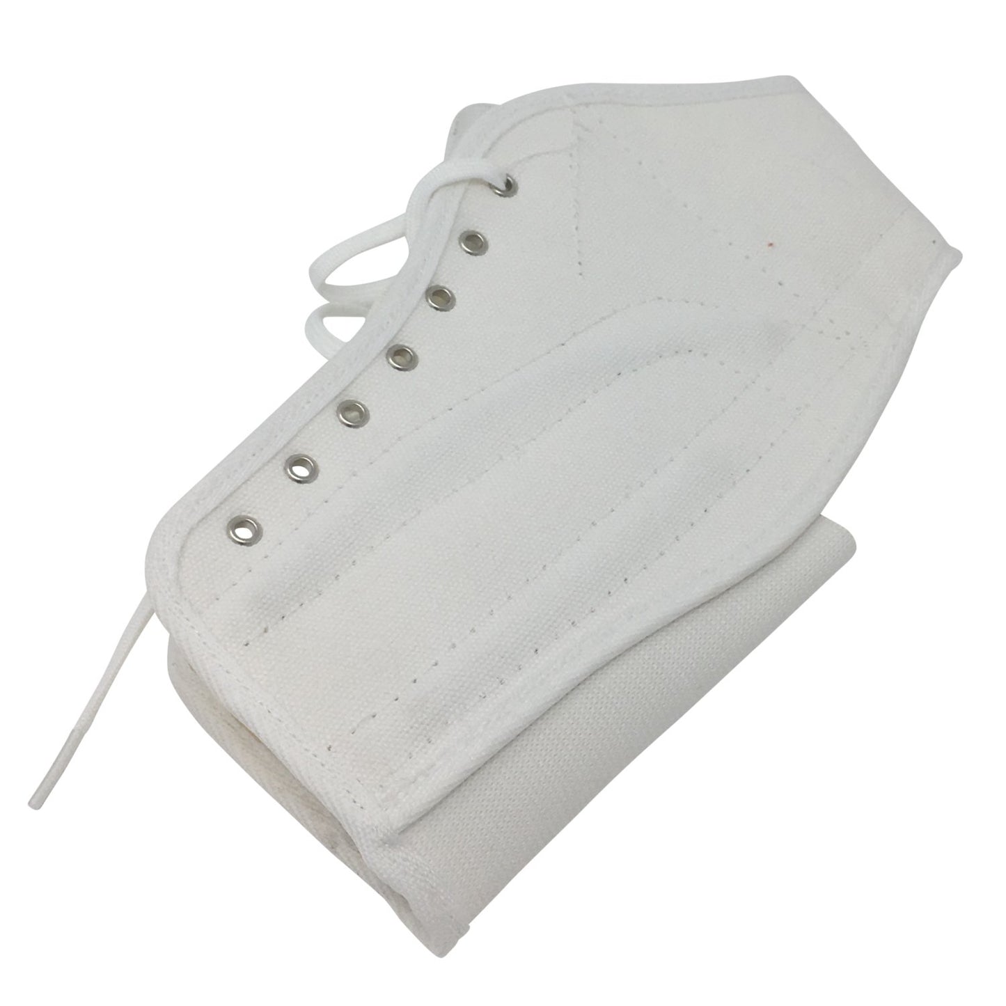 OTC Ankle Brace, Canvas Lace-Up, Semi-Rigid Spiral Stays