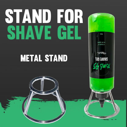 Tomb 45 Shave Gel Bottle Stand - Ready To Use at Barber Shop or at Home