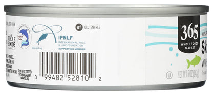 365 by Whole Foods Market, Skipjack Tuna in Extra Virgin Olive Oil, Salt Added, 5 Ounce