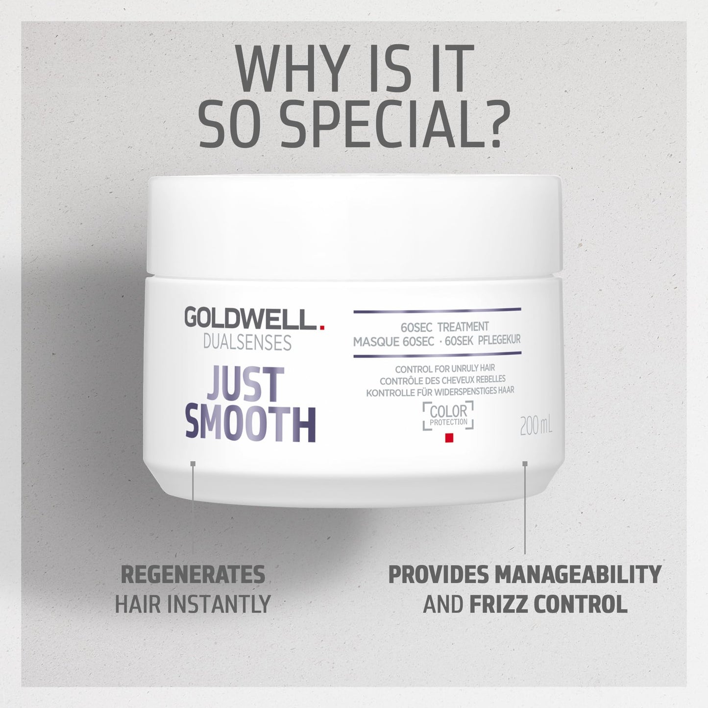 Goldwell Dualsenses Just Smooth Taming 60sec Treatment 200mL