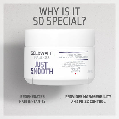 Goldwell Dualsenses Just Smooth Taming 60sec Treatment 200mL