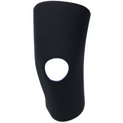 OTC Neoprene Knee Support with Open Patella, Black, X-Large