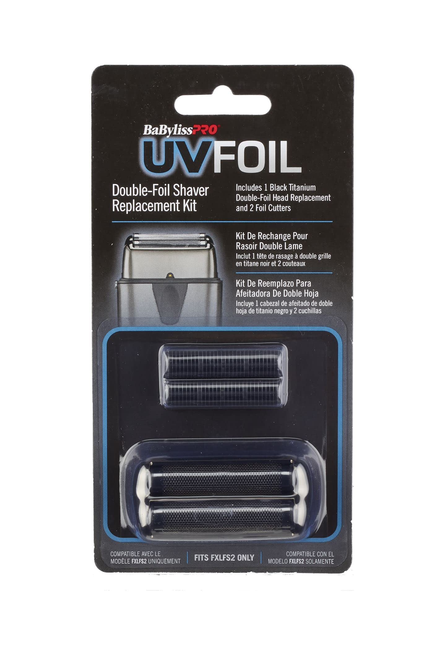 Replacement Foil and Cutter for UV Double Foil Shavers - for use with UV Foil Shavers ONLY