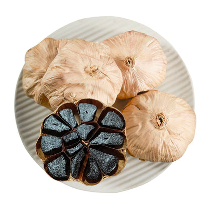 Nat Flav Multiclove Black Garlic, 8.8 Oz (250g.), Whole Bulbs, Fermented for 90 Days, Non-Additives, High in Antioxidants, Ready to Eat