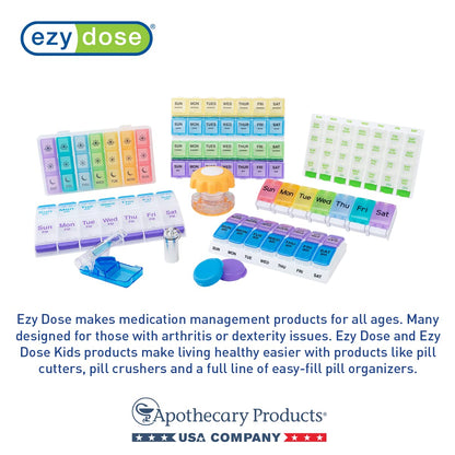 Ezy Dose Kids Medicine Cups for Liquid, Graduated Dispenser for Baby and Toddler, Easy Dosage Measurements, Reusable, 1 Oz Capacity, 10 Count, Made in the USA, BPA Free