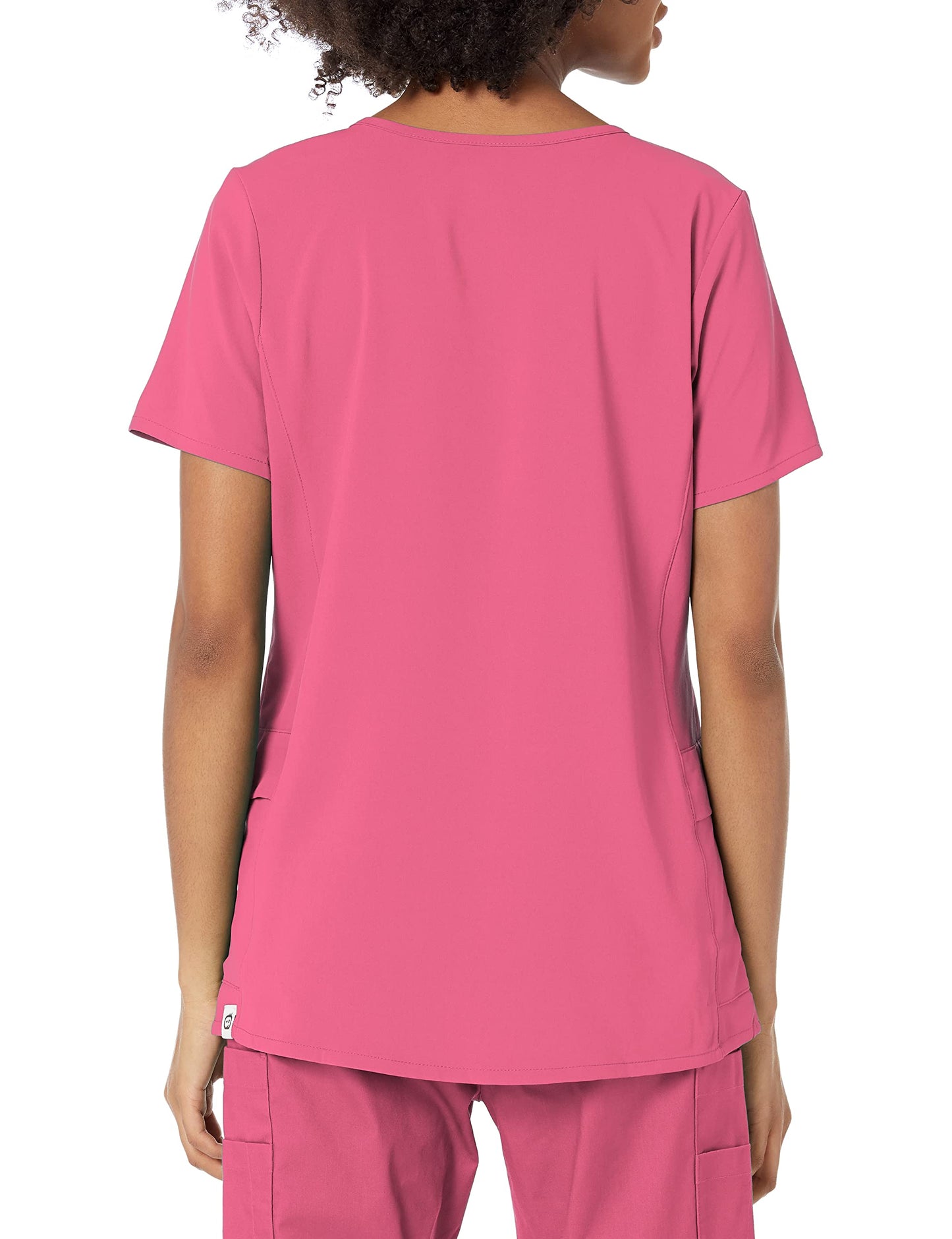 WINK Women's Women's Mock Wrap Scrub Top
