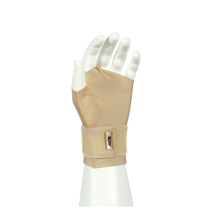 ACE Energizing Hand Support, Small/Medium, Beige, 1/Pack