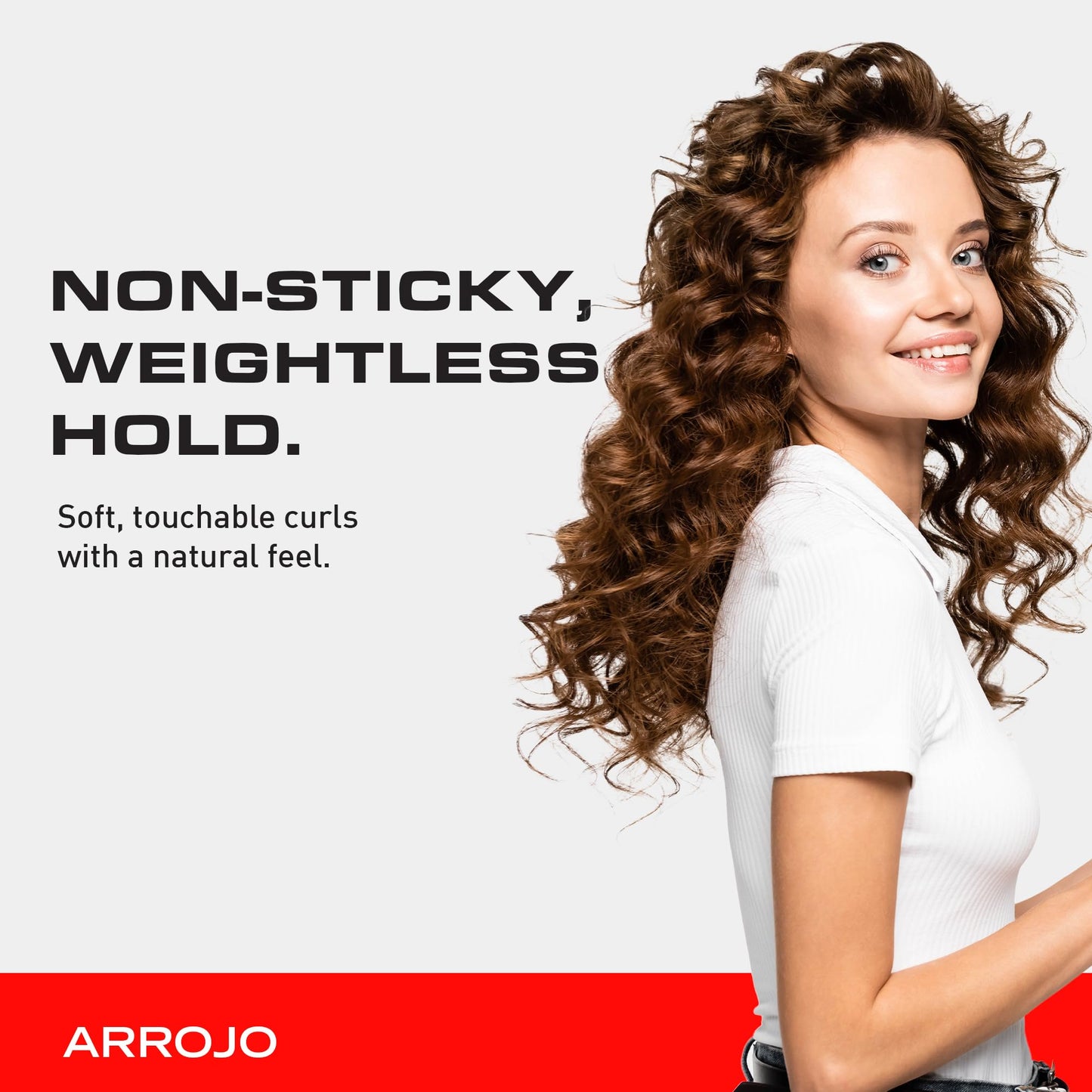 Arrojo Curl Defining Gel – Moisture-Rich, Firm Hold Wavy & Curly Hair Gel - Paraben-Free & Sulfate Free & Cruelty-Free Frizz & Heat Damage Protection