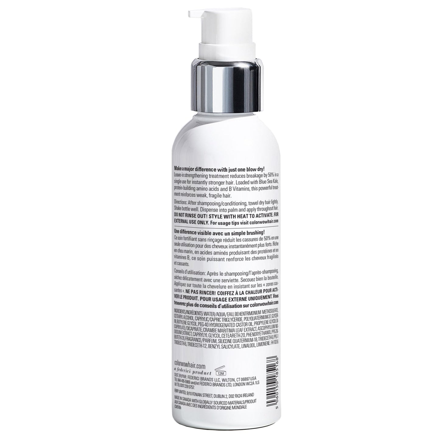 COLOR WOW Dream Cocktail Kale Infused Leave-in Treatment – for fragile, damaged hair | Reduce hair breakage by 50% in a single use | Powerful heat protectant