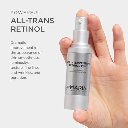 Jan Marini Skin Research Age Intervention Retinol Plus - Retinol Face Cream for Wrinkle & Fine Line Support - Skin Moisturizer - Skincare Suitable for All Skin Types - 1 oz