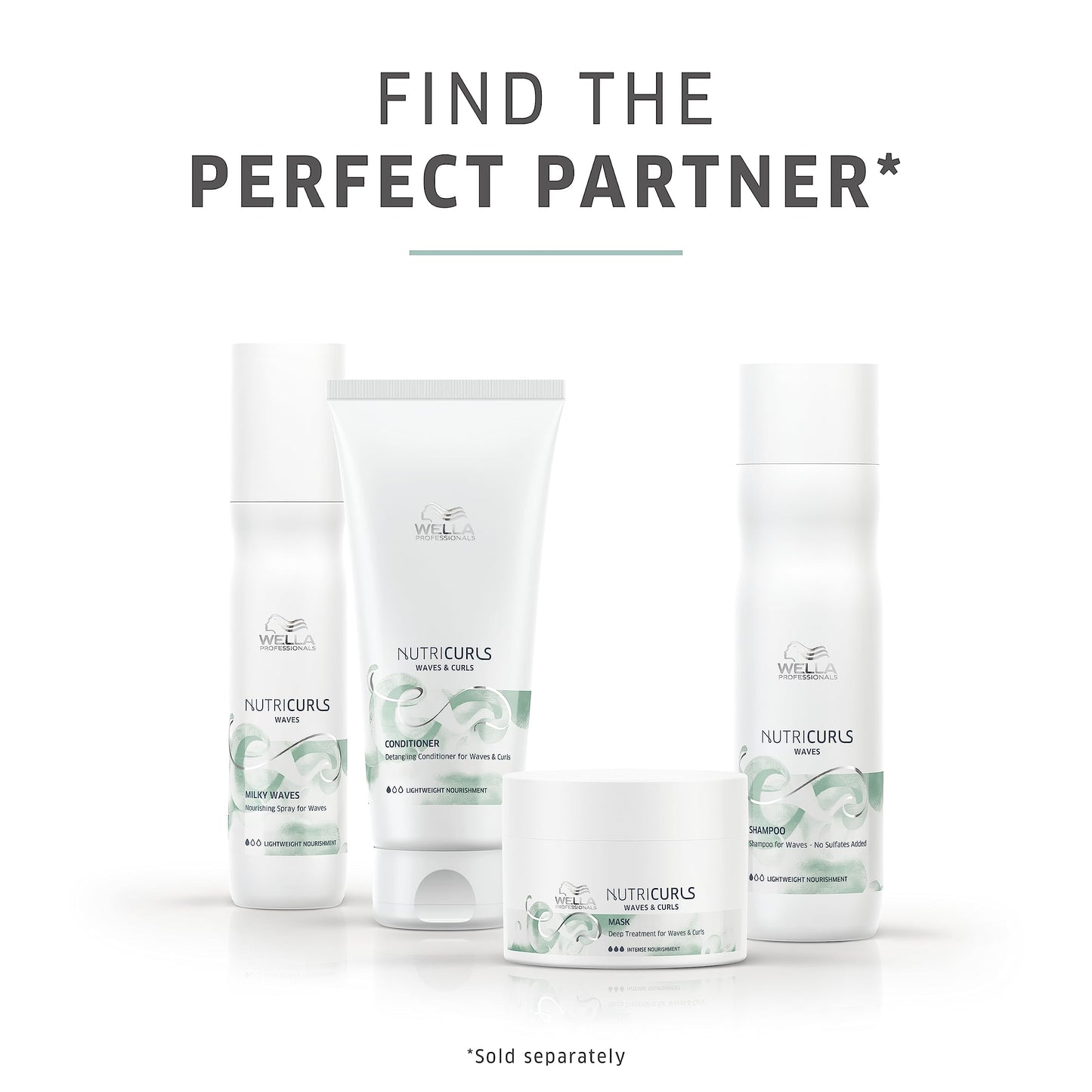 Wella Professionals Nutricurls Cleansing Conditioner for Waves Nourish and Define Wavy Hair