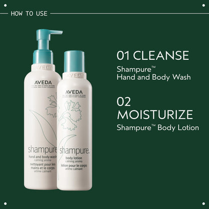 Aveda Shampure Body Lotion | with Certified Organic Olive Oil | with Calming Aroma of Lavender, Ylang Ylang, Petitgrain, 6.7 Fl Oz