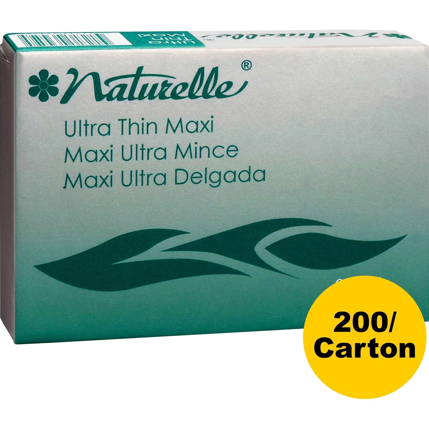 Hospeco Sanitary Napkin, 4-1/4 in. L, PK200