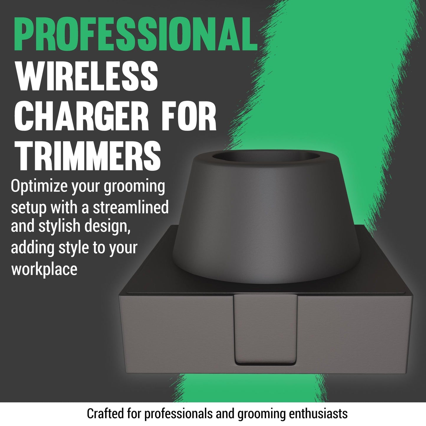 Tomb 45 Power Pod - Compatible with Babyliss FX3 Hair Trimmers - Wireless Charger for Hair Trimmer