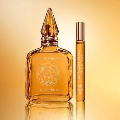 Charlotte Tilbury Star Confidence Eau De Parfum - Pheromone Enhancing Blackcurrant & Jasmine Fragrance with Natural Patchouli Oil - Long-Lasting Floral Woody Scent