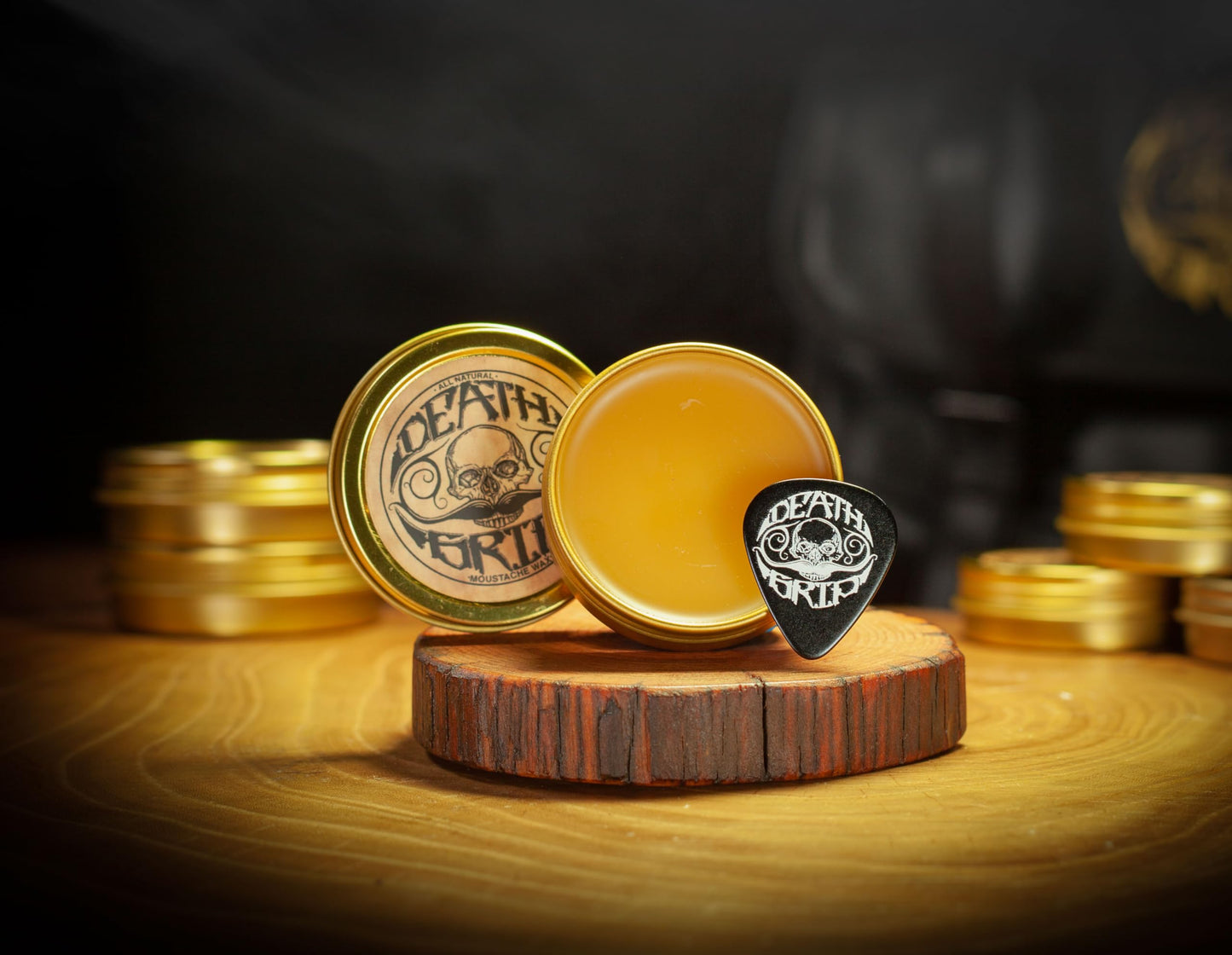 THE VINTAGE GROOMING CO. Mustache Wax Death Grip Extra Strong Hold Moustache Wax