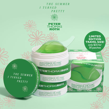 Peter Thomas Roth | The Summer I Turned Pretty x Peter Thomas Roth Travel-Size Cucumber De-Tox Hydra-Gel Eye Patches