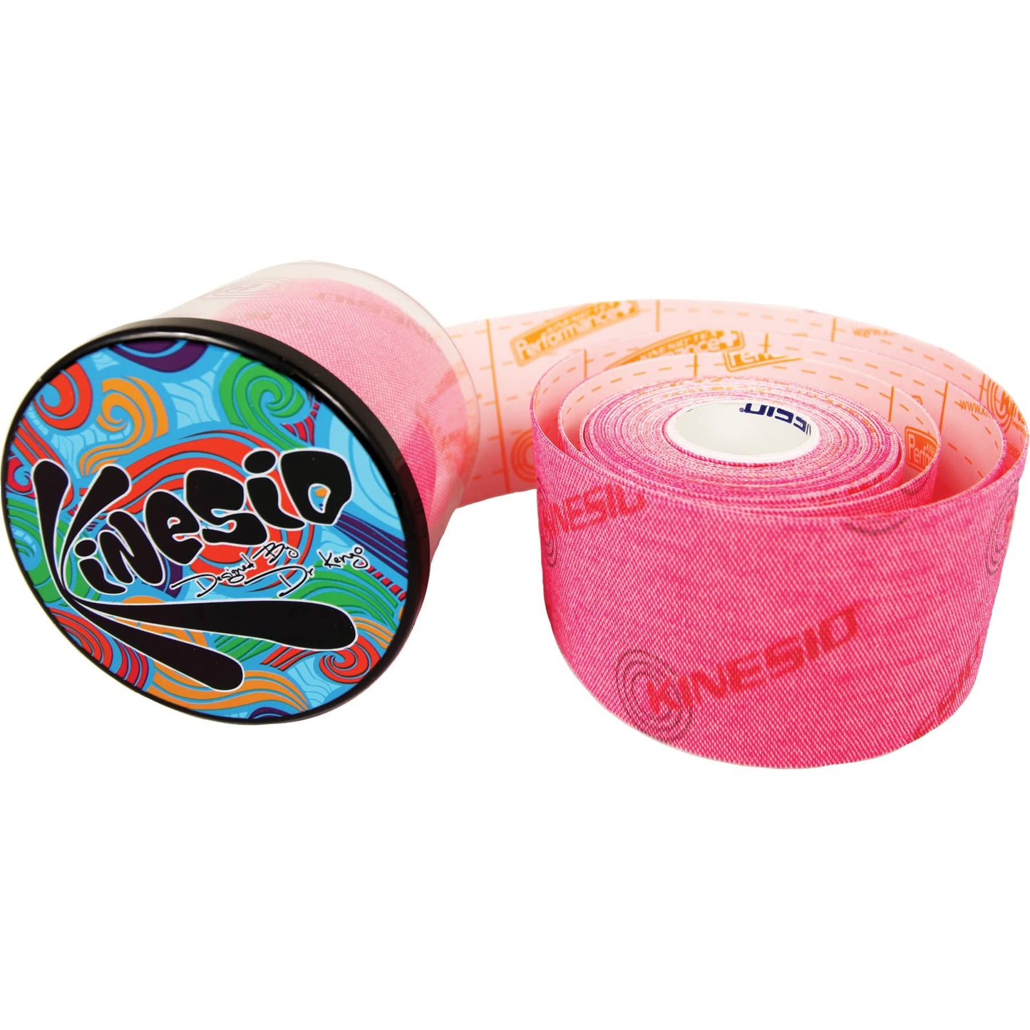 2" Kinesio Tex Performance Muscle and Joint Support Kinesiology Tape - Beige w/Logo