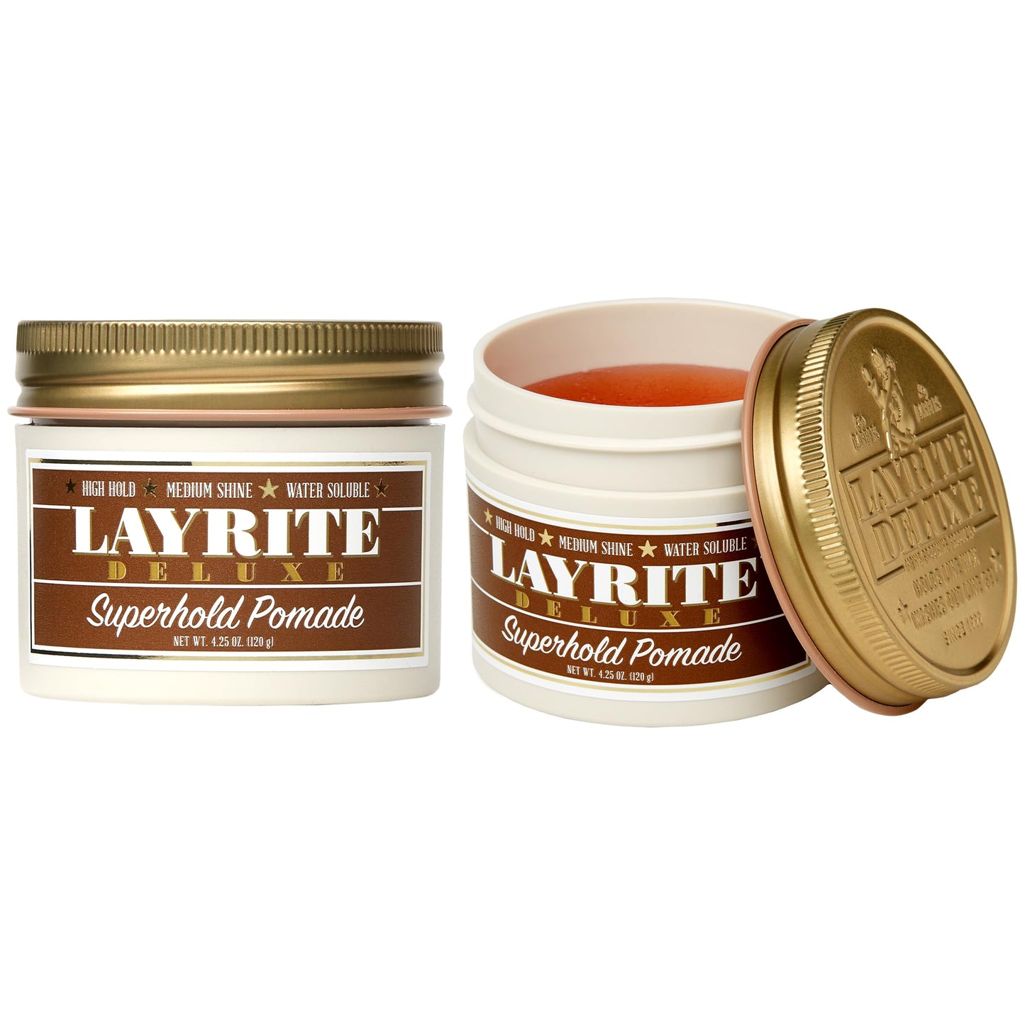 Layrite Deluxe Superhold 4.25 oz 2 pack