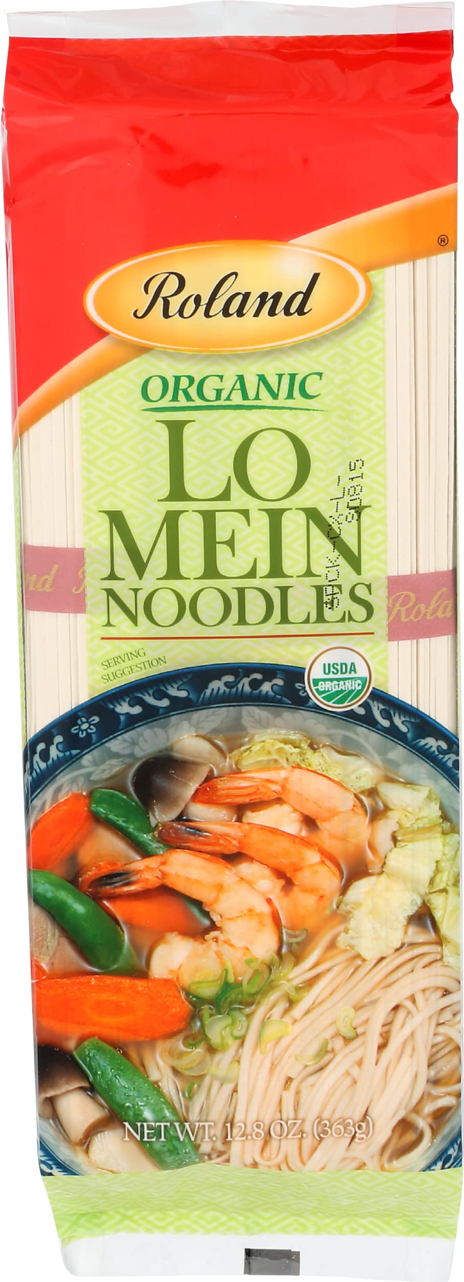 ROLAND Organic Lo Mein Noodles, 12.8 OZ