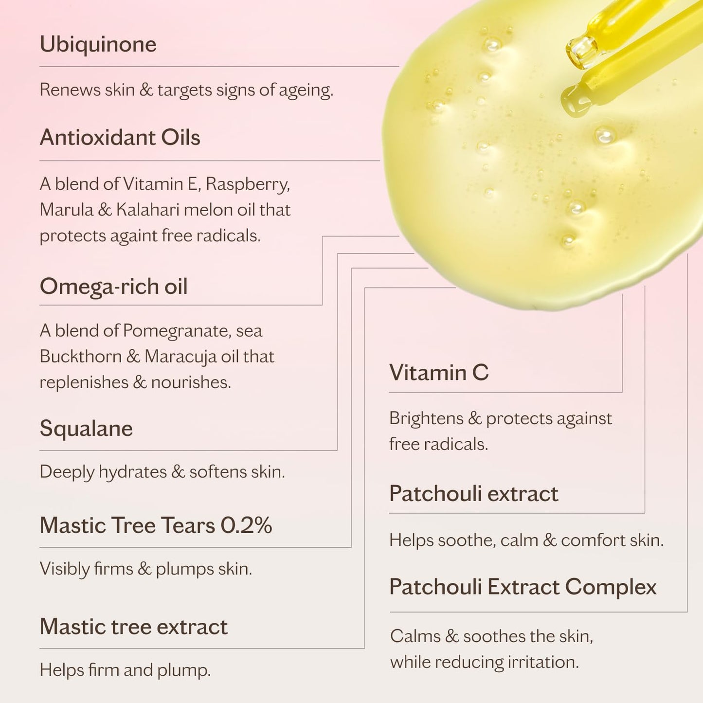 MZ SKIN Reviving Antioxidant Facial Oil 1.01 fl oz | Omega-Rich Seed Oils, Mastic Tree & Phytocannabinoid Complex | Nourishes, Firms & Calms