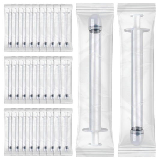 EDWERD Med Sterile Vaginal Cream Applicators - Individually Wrapped Plastic Applicator for Ointments, Gels & Creams, with Dosage Markings, Disposable, 30 Pack (3g)