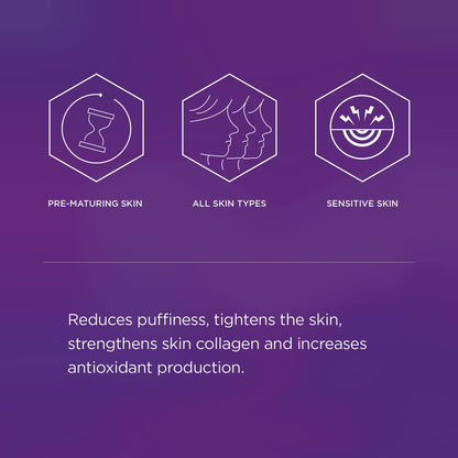 Hey Honey Open Your Eyes Lifting Eye Serum | Under Eye Cream for Dark Circles & Puffiness | Around The Eyes Hydration | Suitable For Sensitive Aging Skin | Delivers A Bright Rested look | 0.5 oz.
