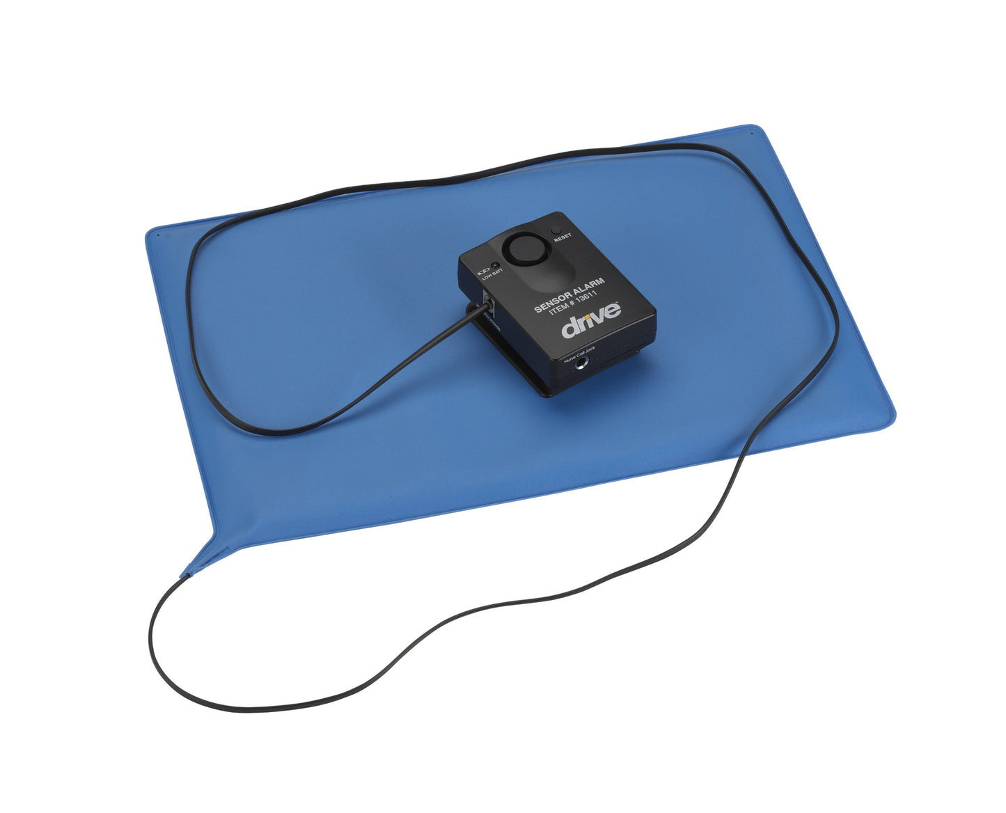 Drive Medical Patient Alarm, Chair, Black/Blue