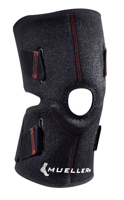 MUELLER Sports Medicine 4-Way Adjustable Multisport Knee Support, Unisex, Pain Relief for Meniscal tears & Athritis