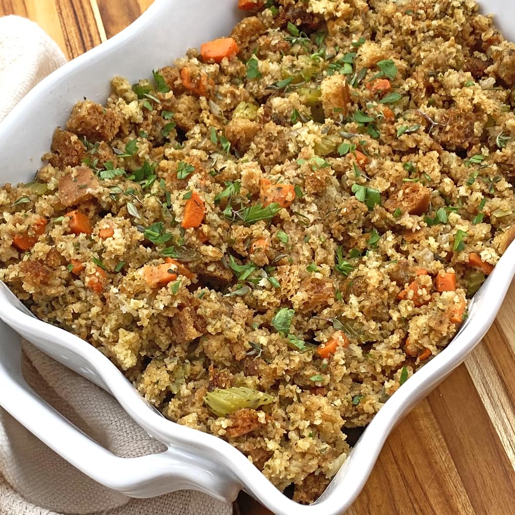 Aleia’s Gluten Free Cook Top Stuffing Mix – Seasoned Poultry, 5.5oz (3 Pack) – Ready in 5 Minutes – Rich, Savory Stuffing for Gluten Free Recipes