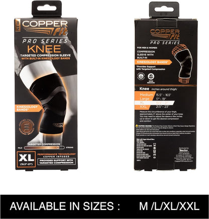 Copper Fit Pro Series Knee Compression Sleeve