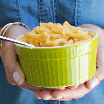 Annie's Vegan Mac and Cheddar Flavor Pasta and Sauce, Organic, Plant Based, Dinner Side or Snacks, 6 oz