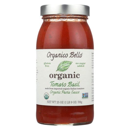 Organico Bello Organico Bello Tomato Basil, 25 Ounce
