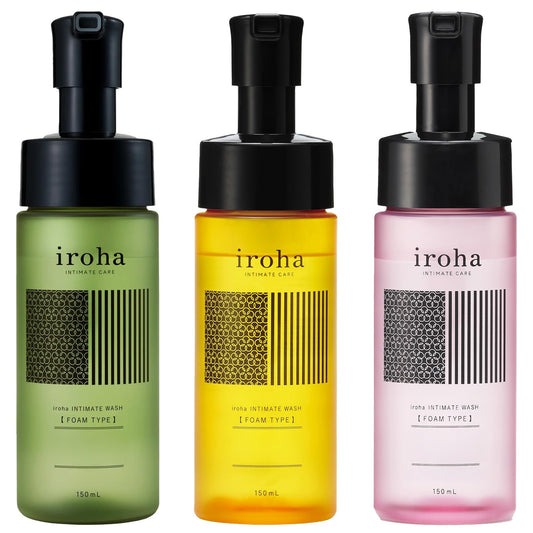 iroha Intimate Care-PH Balanced Daily Feminine Wash-Set of 3 Scents - 【Bergamot & Bitter Orange, Sweet Citrus, Damask Rose & Geranium】