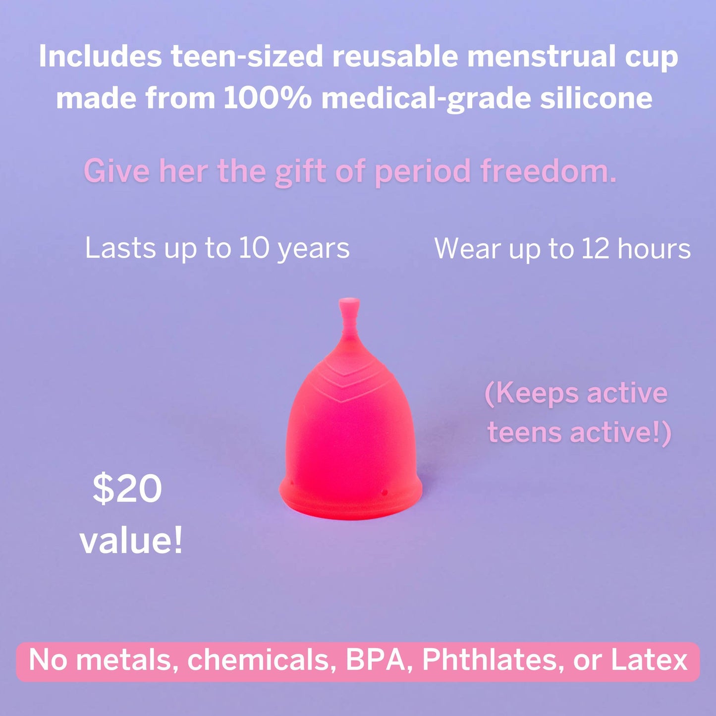First Period Kit for Girls 9-12 - Ranked 1 for Comfortable & Organic Teen Pads - Tween Girls Trendy Stuff & Teen Girls Gifts - Biodegradable Absorbent Pads - Thoughtfully Designed for Tweens